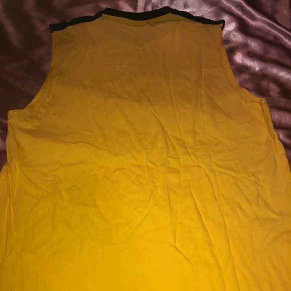 Vintage Yellow Men’s Tommy Hilfiger Tank Top - Picture 5 of 6